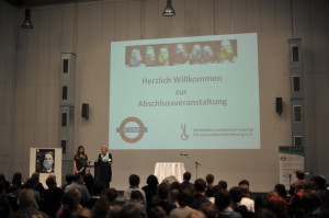Begrüßung der Gäste und Teilnehmer durch Kerstin Schnepel, Sächsische Landesvereinigung für Gesundheitsförderung e. V. ©SLfG