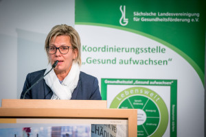 Grußwort von Staatsministerin Barbara Klepsch©André Wirsig im Auftrag der SLfG