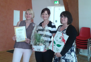 Zertifikatsübergabe an die "Waldspatzen" in Zschaitz©SLfG Zertifikatsübergabe an die "Waldspatzen" in Zschaitz©SLfG