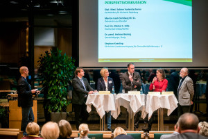 Interdisziplinäre Fachtagung „Gesund im Alter“ der Sächsischen Landesvereinigung für Gesundheitsförderung unter der Überschrift „Selbstbestimmt oder doch fremdbestimmt?“ zur Gesundheit, soziale Lage und Teilhabe älterer Menschen am 18. November 2016 bei der Sächsischen Landesärztekammer in Dresden. Foto: André Wirsig für die Sächsische Landesvereinigung für Gesundheitsförderung