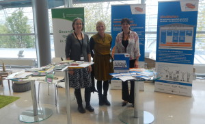 Stand der SLfG zusammen mit der BARMER GEK zum 3. LandesPräventionstag Sachsen©SLfG Stand der SLfG zusammen mit der BARMER GEK zum 3. LandesPräventionstag Sachsen©SLfG