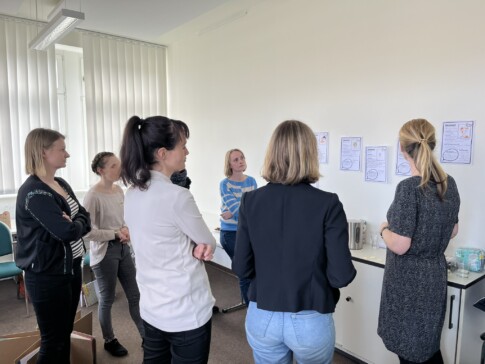 Teilnehmende an der Auftaktveranstaltung in Pirna © SLfG Teilnehmende an der Auftaktveranstaltung in Pirna © SLfG