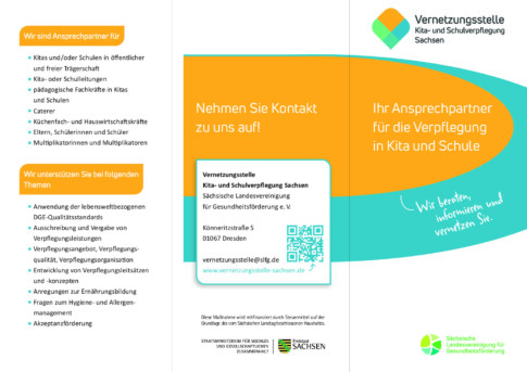 Projektflyer Vernetzungsstelle