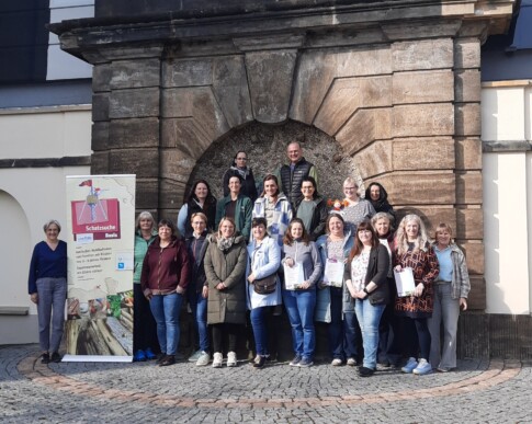 Schatzsuche in Pirna © SLfG Schatzsuche in Pirna © SLfG