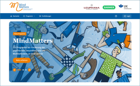 MM Website Screen © MindMatters